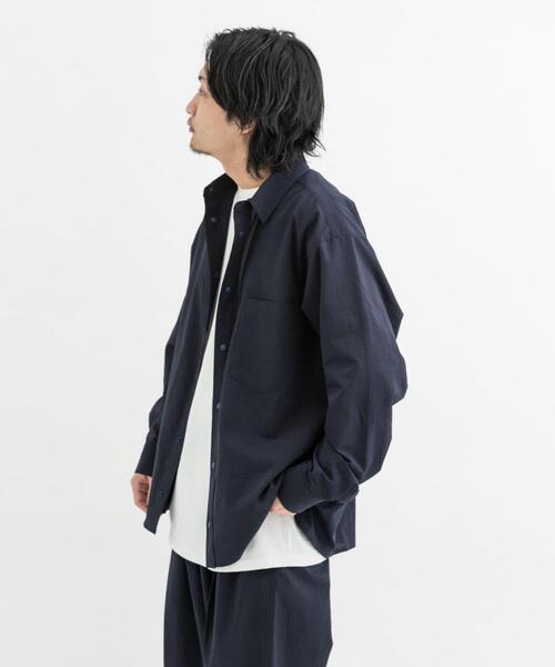 EKAL（エカル）の「『吸水速乾/軽量』DotAir LONG-SLEEVE SHIRTS（シャツ/ブラウス・メンズ・ブラック/ネイビー・MEDIUM/LARGE）」の14枚目の写真