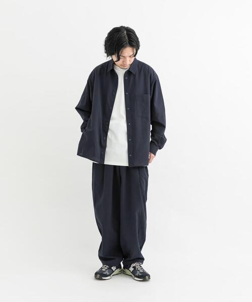 EKAL（エカル）の「『吸水速乾/軽量』DotAir LONG-SLEEVE SHIRTS（シャツ/ブラウス・メンズ・ブラック/ネイビー・MEDIUM/LARGE）」の15枚目の写真