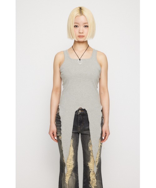 LAGUA GEM（ラグアジェム）の「WASH 2PIECE ミニワンピース（ワンピース・レディース・ブラック/カーキ/グレー・SMALL/MEDIUM）」の12枚目の写真