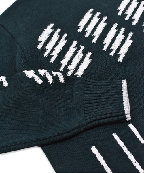 sneeuw（スニュウ）の「エレクトリックニットプルオーバー（ニット/セーター・レディース・アイボリー/グリーン・1/3）」の14枚目の写真