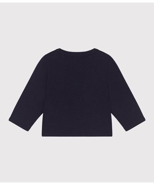 PETIT BATEAU(プチバトー)の「カーディガン(カーディガン/ボレロ・キッズ・ネイビー・18MONTH/12MONTH/24MONTH/36MONTH)」の3枚目の写真