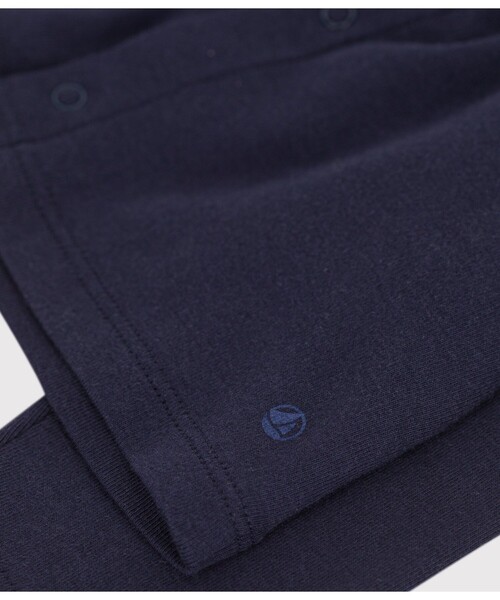 PETIT BATEAU(プチバトー)の「カーディガン(カーディガン/ボレロ・キッズ・ネイビー・18MONTH/12MONTH/24MONTH/36MONTH)」の4枚目の写真