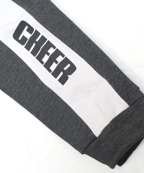CHEER(チアー)の「サイドラインスウェットスリムパンツ(スウェットパンツ・レディース・ネイビー/グレー・S/M/L)」の8枚目の写真