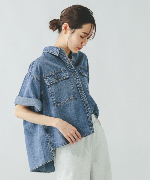 L.G.B.ダークブルー デニムシャツ　SHIRT-G L.G.B.ダークブルー デニムシャツ SHIRT-G