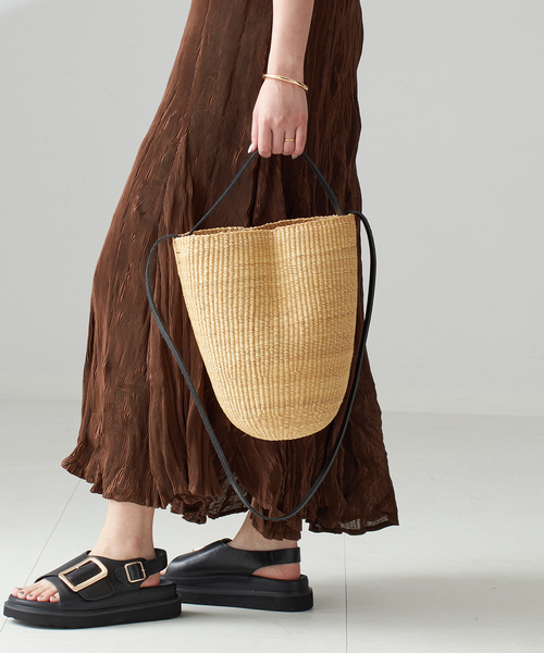 INES BRESSAND イネスブレッサンド HARICOT かごバッグ INES BRESSAND/イネス ブレッサンド】HARICOT：ショルダーバッグ