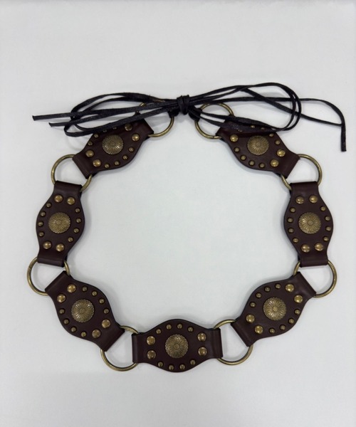 FOREVER 21（フォーエバー トゥエンティーワン）の「【2025SS】ウエスタンベルト（ベルト・レディース・ブラウン・FREE）」の5枚目の写真