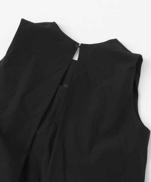 SENSE OF PLACE by URBAN RESEARCH（センスオブプレイスバイアーバンリサーチ）の「4WAYストレッチテントラインワンピース（ワンピース・レディース・ブラック/ベージュ/カーキ・ONE/S）」の5枚目の写真