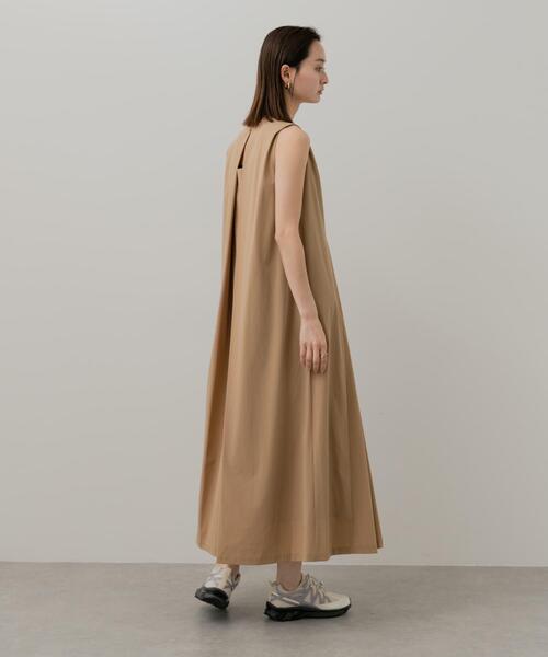 SENSE OF PLACE by URBAN RESEARCH（センスオブプレイスバイアーバンリサーチ）の「4WAYストレッチテントラインワンピース（ワンピース・レディース・ブラック/ベージュ/カーキ・ONE/S）」の18枚目の写真
