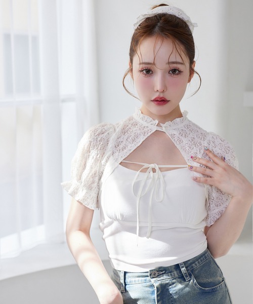 アンサンブル キャミ×ボレロセット キャミ×ボレロセット（アンサンブル）｜OLIVE des OLIVE