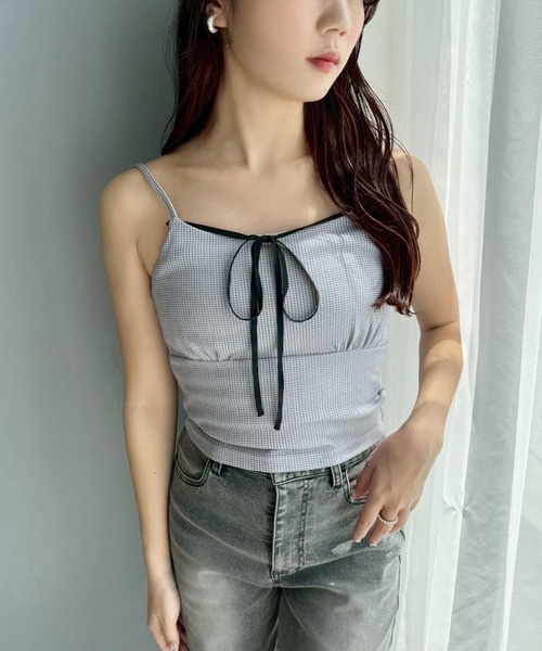 one after another NICE CLAUP（ワンアフターアナザーナイスクラップ）の「アソートボレロ+キャミソールセット（アンサンブル・レディース・ブラック/アイボリー/ブラウン系その他/ホワイト系その他・FREE）」の7枚目の写真