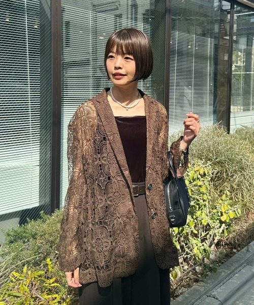 新品 apart by lowrys あいか企画 vintageレースジャケット A part by（アパートバイ）の「【あいか企画 WEB限定】vintage