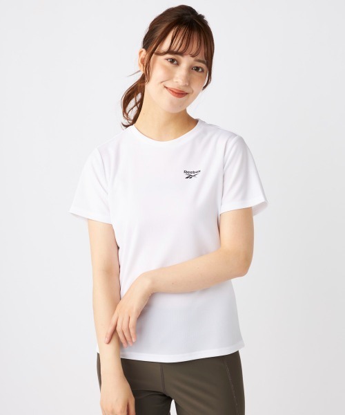 Reebok(リーボック)の「【Reebok/リーボック】レディース半袖UVTシャツ 水陸両用半袖アクアTシャツ(Tシャツ/カットソー・レディース・ミント/ブラック/ネイビー/ホワイト・MEDIUM/X-LARGE/LARGE)」の7枚目の写真