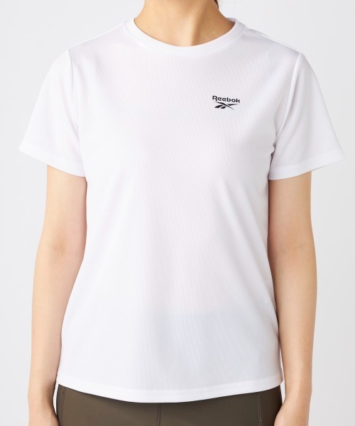 Reebok(リーボック)の「【Reebok/リーボック】レディース半袖UVTシャツ 水陸両用半袖アクアTシャツ(Tシャツ/カットソー・レディース・ミント/ブラック/ネイビー/ホワイト・MEDIUM/X-LARGE/LARGE)」の9枚目の写真