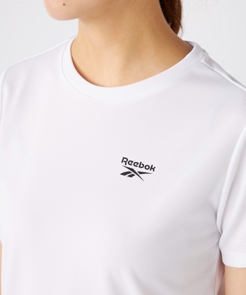 Reebok(リーボック)の「【Reebok/リーボック】レディース半袖UVTシャツ 水陸両用半袖アクアTシャツ(Tシャツ/カットソー・レディース・ミント/ブラック/ネイビー/ホワイト・MEDIUM/X-LARGE/LARGE)」の12枚目の写真