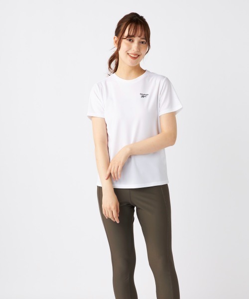 Reebok(リーボック)の「【Reebok/リーボック】レディース半袖UVTシャツ 水陸両用半袖アクアTシャツ(Tシャツ/カットソー・レディース・ミント/ブラック/ネイビー/ホワイト・MEDIUM/X-LARGE/LARGE)」の13枚目の写真