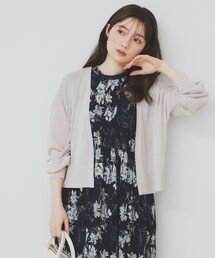 index | 《6色展開》リラクシーショートカーディガン【洗濯機洗い可/接触冷感/抗ピル】(カーディガン/ボレロ)
