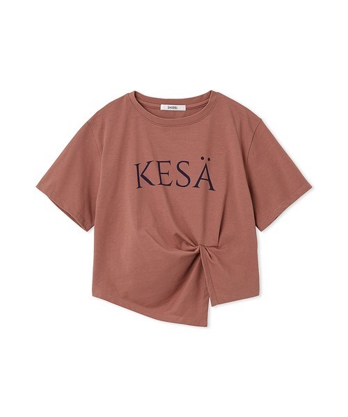 SNIDEL(スナイデル)の「SustainableデザインロゴTシャツ(Tシャツ/カットソー・レディース・ホワイト/ピンク/ブラック・FREE)」の15枚目の写真