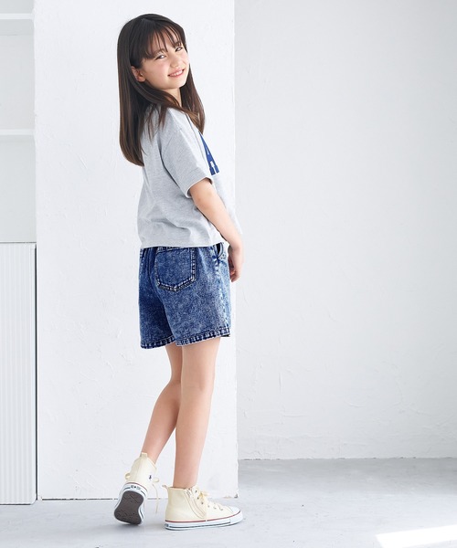 エリザベッタ フランキ ショートパンツ デニム ロゴボタン エリザベッタ フランキ ショートパンツ デニム ロゴボタン