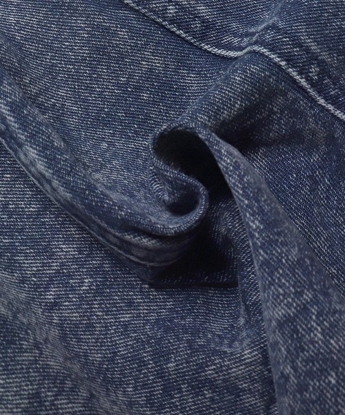 coca(coca)(コカ)の「キッズ デニムハート釦ショートパンツ(デニムパンツ・キッズ・ブラック/ブルー・120/130/140/150)」の6枚目の写真