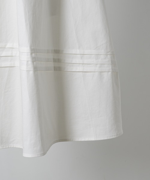 FEKETE(フェケテ)の「tuck long flared skirt / タックロングフレアスカート(スカート・レディース・アイボリー・FREE)」の9枚目の写真