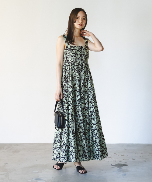 mari様② MARIHA】せせらぎのドレス(プリント)《WEB＆EPOCA THE SHOP店舗
