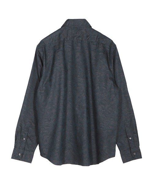 MEN'S BIGI（メンズビギ）の「【LIBERTY/リバティ】フラワージャガード 長袖シャツ（シャツ/ブラウス・メンズ・ライトグレー/グリーン/チャコールグレー・02/01/04/03）」の19枚目の写真