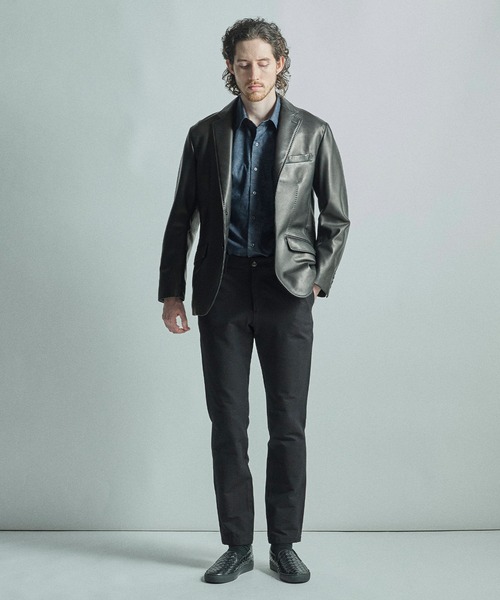 MEN'S BIGI（メンズビギ）の「【LIBERTY/リバティ】フラワージャガード 長袖シャツ（シャツ/ブラウス・メンズ・ライトグレー/グリーン/チャコールグレー・02/01/04/03）」の14枚目の写真