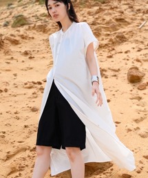 シャツワンピース（ホワイト/白色系）ファッション通販 - ZOZOTOWN