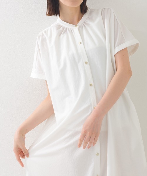 【新品しつけあり】マムエモア　ワンピース115 シャツおまけ 新品しつけあり】マムエモア ワンピース115 シャツおまけ
