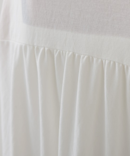 OMNES（オムネス）の「接触冷感前開きシャツワンピース（シャツワンピース・レディース・ブラック/オフホワイト/グレー/ダークグリーン/ネイビー/イエロー・FREE）」の16枚目の写真