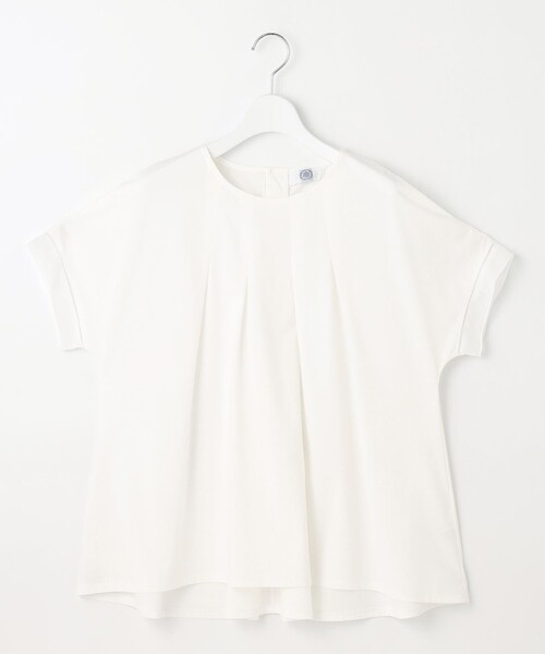 J.PRESS Ladies(J.プレス レディス)の「【洗える・接触冷感】プレーティングジャージー フレア カットソー(Tシャツ/カットソー・レディース・ホワイト系/スカイブルー系/ベージュ系/オレンジ系/ブラック系・SMALL)」の19枚目の写真