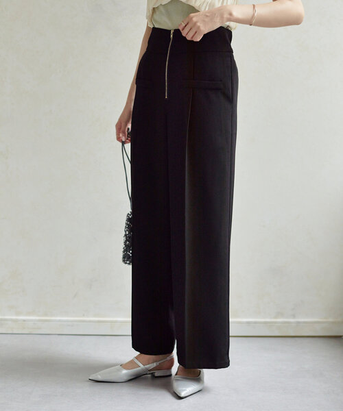 Thevon（ゼボン）の「ウエストジップタックパンツ（その他パンツ・レディース・アイボリー/グレー/ブラック・M/PM）」の19枚目の写真