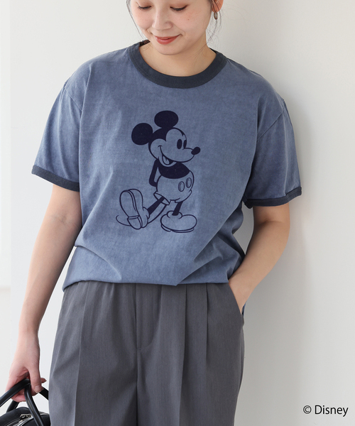 tシャツ 「追加2」MICKEY / リンガーTシャツ レディース 追加2》MICKEY / リンガーTシャツ（Tシャツ/カットソー