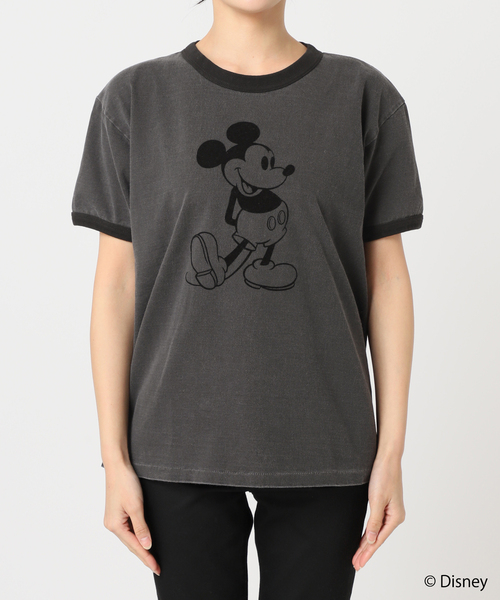tシャツ 「追加2」MICKEY / リンガーTシャツ レディース 追加2》MICKEY / リンガーTシャツ（Tシャツ/カットソー