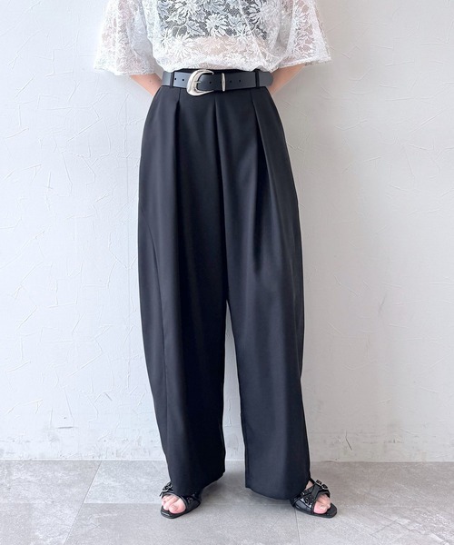 PAGEBOY（ページボーイ）の「【WEB限定】DAILYコクーンパンツ（その他パンツ・レディース・オフホワイト/グレー/ブラック・SMALL/MEDIUM）」の12枚目の写真