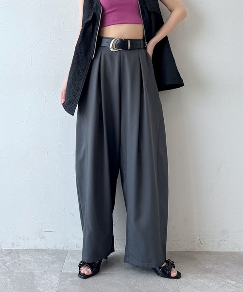 PAGEBOY（ページボーイ）の「【WEB限定】DAILYコクーンパンツ（その他パンツ・レディース・オフホワイト/グレー/ブラック・SMALL/MEDIUM）」の13枚目の写真