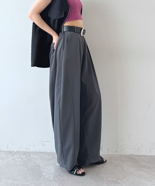 PAGEBOY（ページボーイ）の「【WEB限定】DAILYコクーンパンツ（その他パンツ・レディース・オフホワイト/グレー/ブラック・SMALL/MEDIUM）」の14枚目の写真