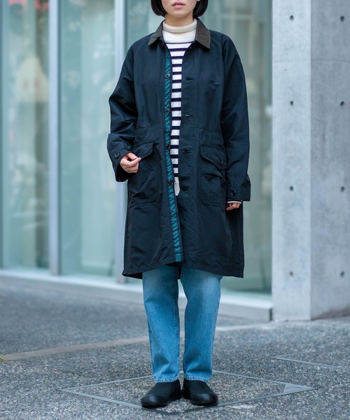 D.M.G✨ドミンゴ 高密度 タイプライターコート クロス生地 裏地付ジャケット D.M.G / ディーエムジー] 64クロス オーバーシティコート | Domingo