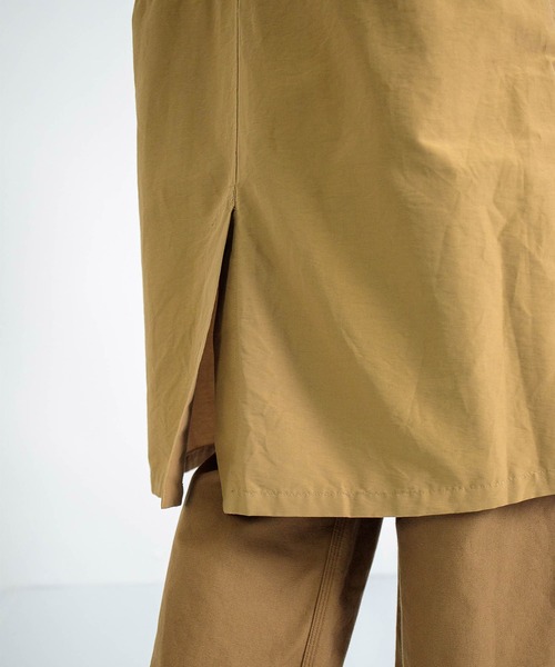 D.M.G.（ドミンゴ）の「[D.M.G / ディーエムジー] 64クロス オーバーシティコート（ステンカラーコート・レディース・ベージュ/ブラック・2）」の18枚目の写真