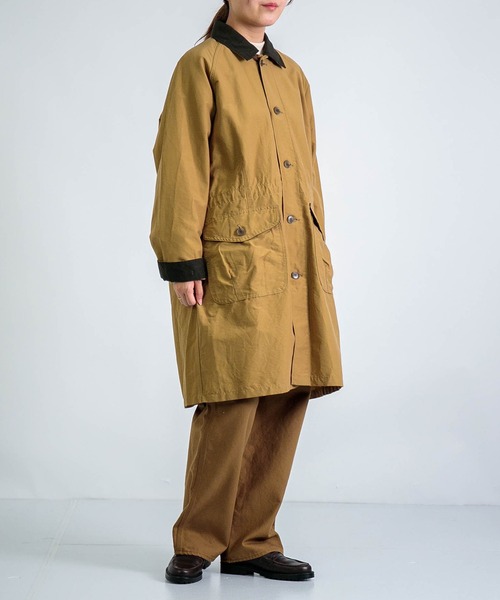 D.M.G✨ドミンゴ 高密度 タイプライターコート クロス生地 裏地付ジャケット D.M.G / ディーエムジー] 64クロス オーバーシティコート | Domingo