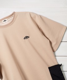 (SA) 梨地 ナイロンポケット 半袖 Tシャツ