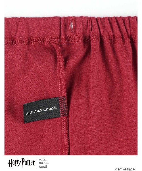 une nana cool（ウンナナクール）の「【ハリー・ポッターコラボ】Harry Potter × une nana cool 【綿100%】開襟半袖パジャマ（ルームウェア/パジャマ・レディース・レッド/イエロー/グリーン/ブルー・M/L）」の15枚目の写真