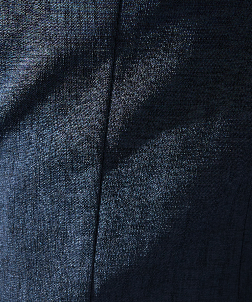 ABAHOUSE GRAY（アバハウスグレイ）の「【上下2点セット/セットアップ対応】吸水速乾 リネンライク セットアップ / スーツ（スーツセット・メンズ・ブルー/チャコールグレー/モカ/ネイビー・44/46/48/50）」の14枚目の写真