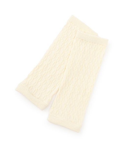 petit main(プティマイン)の「ジャガードレッグウォーマー(その他ベビー用品・キッズ・ライトピンク/ライトベージュ/アイボリー/トップグレー・F)」の1枚目の写真