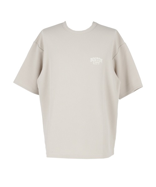 coca(coca)(コカ)の「エンボスワンポイント刺繍Tシャツ(Tシャツ/カットソー・メンズ・ブラック/ライトグレー・XL/M/L)」の18枚目の写真