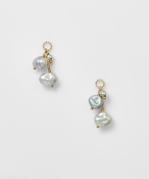 【美品！】agate 4連パールチャーム　片耳 K10オパールピアスチャーム｜ピアスチャーム｜アガット 公式