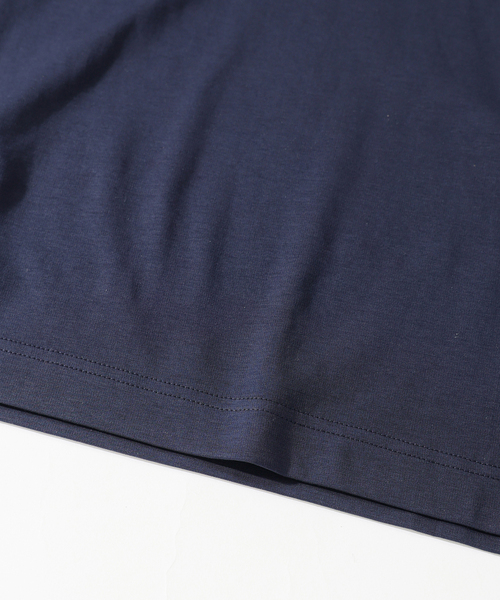 JOURNAL STANDARD relume（ジャーナルスタンダード　レリューム）の「50/-ポンチ 汗ジミ防止 Tシャツ（Tシャツ/カットソー・メンズ・ブラック系その他/ライトグレー/ホワイト/ネイビー・SMALL/MEDIUM/LARGE）」の11枚目の写真