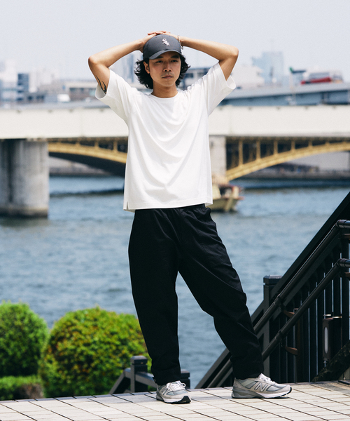 JOURNAL STANDARD relume（ジャーナルスタンダード　レリューム）の「50/-ポンチ 汗ジミ防止 Tシャツ（Tシャツ/カットソー・メンズ・ブラック系その他/ライトグレー/ホワイト/ネイビー・SMALL/MEDIUM/LARGE）」の17枚目の写真