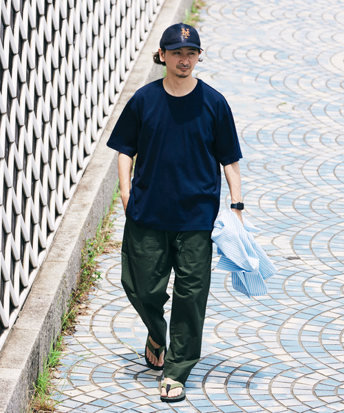 JOURNAL STANDARD relume（ジャーナルスタンダード　レリューム）の「50/-ポンチ 汗ジミ防止 Tシャツ（Tシャツ/カットソー・メンズ・ブラック系その他/ライトグレー/ホワイト/ネイビー・SMALL/MEDIUM/LARGE）」の16枚目の写真