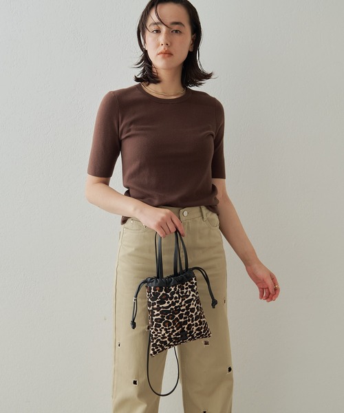 IACUCCI（イアクッチ）の「グラネッロ 2WAYTOTE CAVALLINO/CERVO（ショルダーバッグ・レディース・レオパード・FREE）」の16枚目の写真